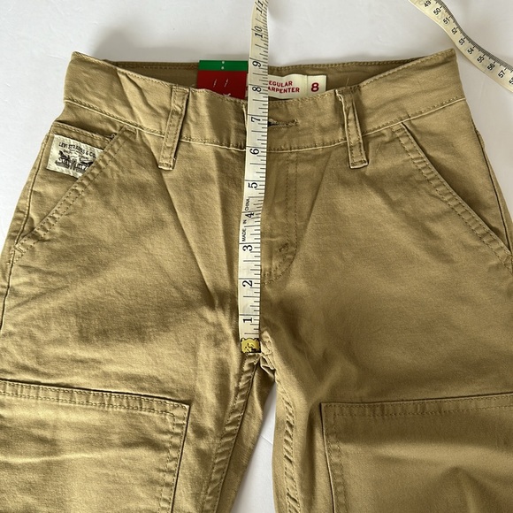 Levi’s Youth Jeans, Slim Flex Stretch, Size 8, Beige - Picture 12 of 14
